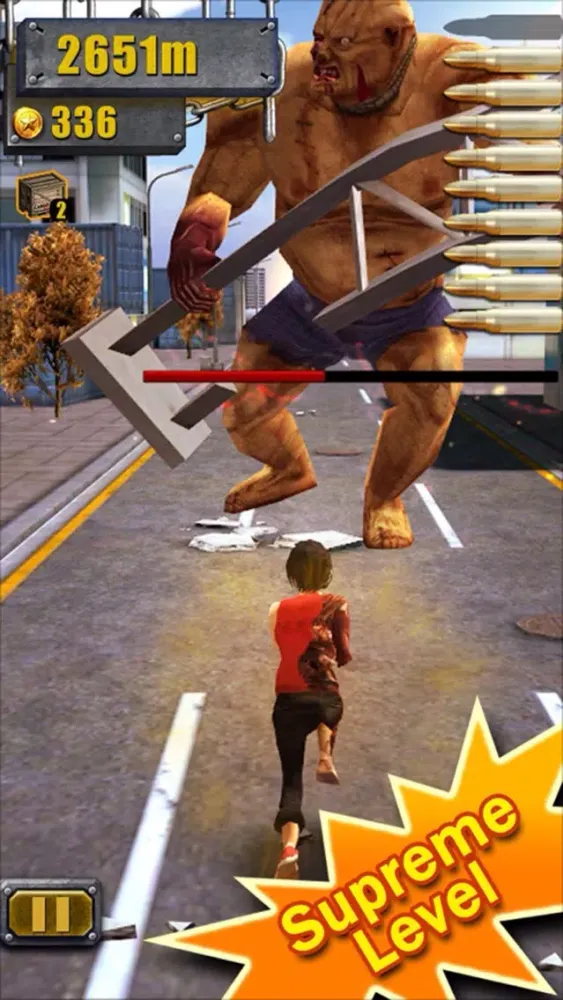 3D City Run Hot-The most classic girl zombie game!應用截圖