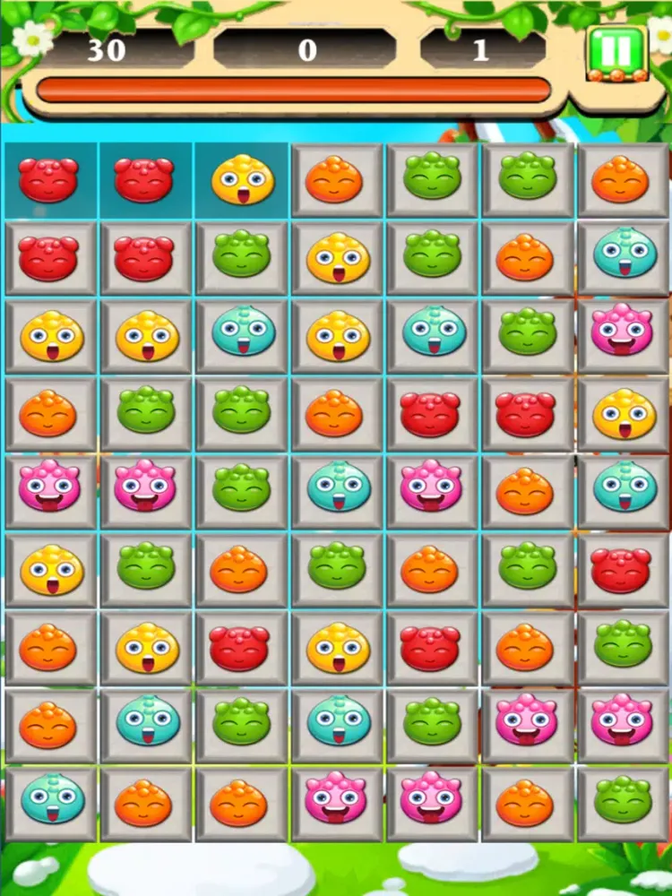 Captures d'écran de Jelly Garden : Ultimate Jelly iPad 