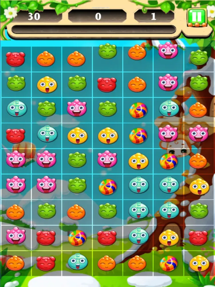 Captures d'écran de Jelly Garden : Ultimate Jelly iPad 