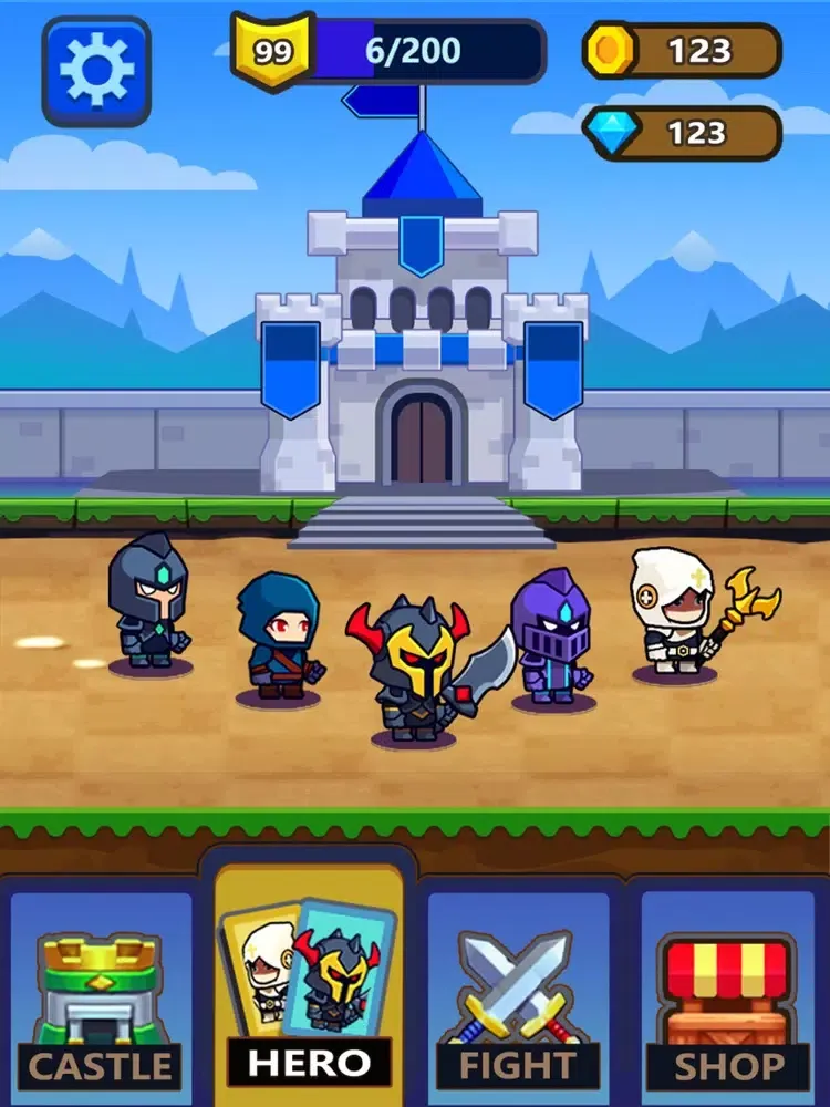 Middle Ages War: Merge Fight iPad  Ekran Görüntüleri