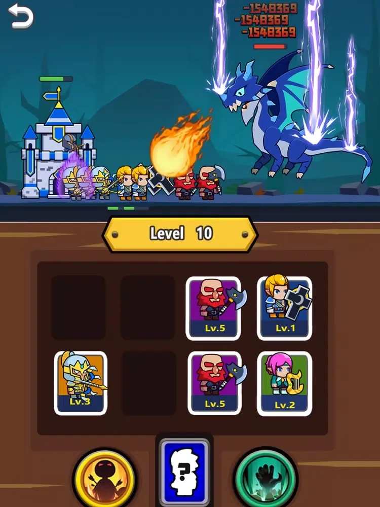 Middle Ages War: Merge Fight iPad  Ekran Görüntüleri