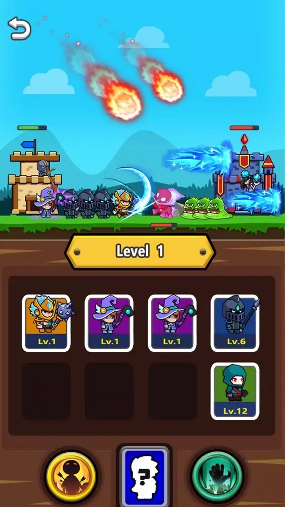 Middle Ages War: Merge Fight Ekran Görüntüleri