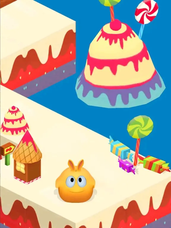Screenshot di Jelly Poppy - Running Games iPad 