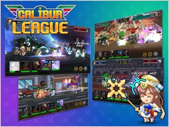 Скриншоты Calibur League iPad 