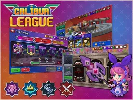 Скриншоты Calibur League iPad 