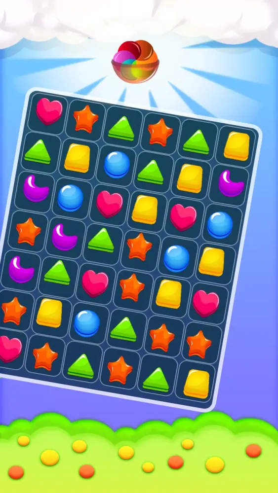 Screenshot di Jelly Candy Splash Match 3