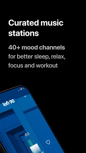 Capturas de pantalla de Mubert: AI Music Streaming