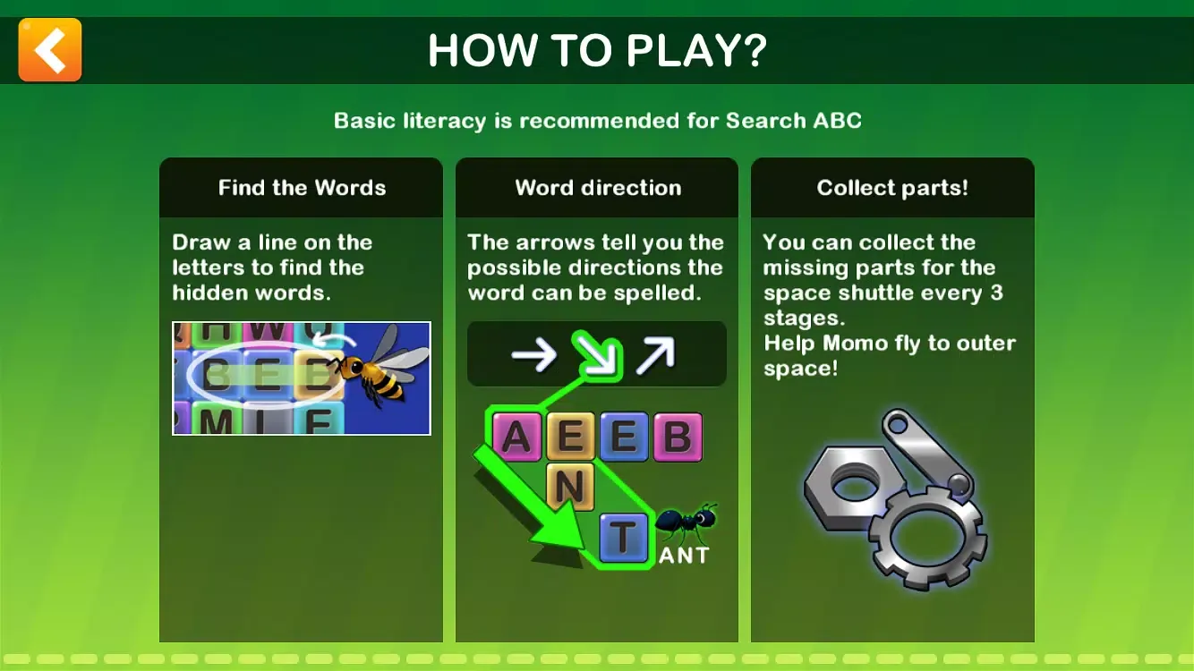 Search ABC: Trial Screenshots
