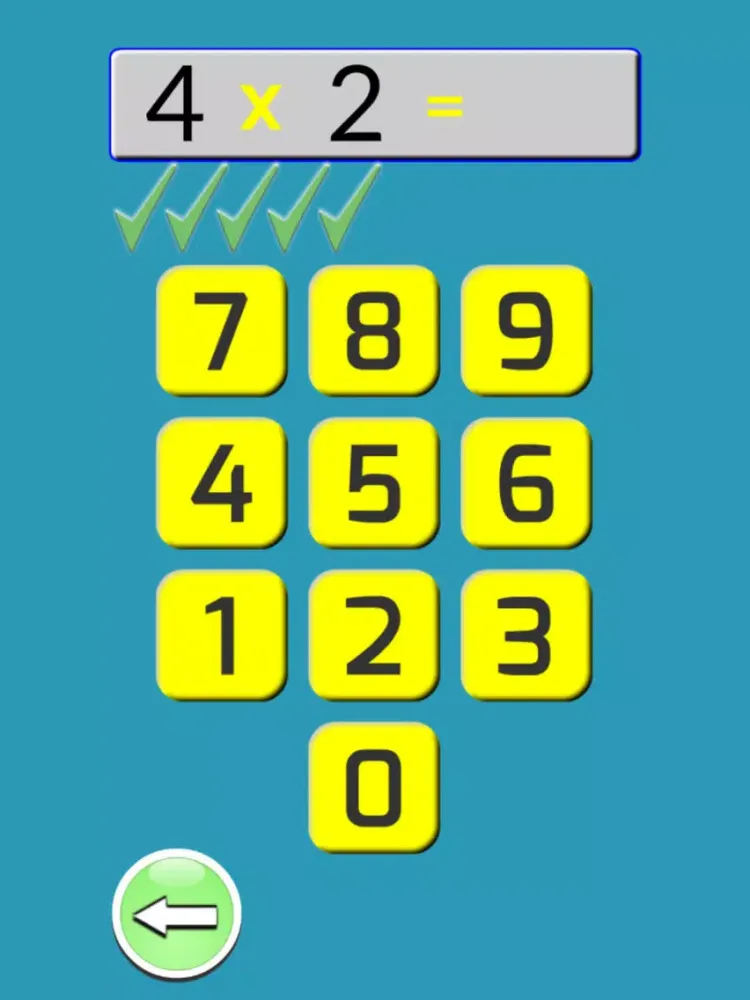 Gigabot Math Practice Drills for Grades 1 to 7 iPad  Screenshots