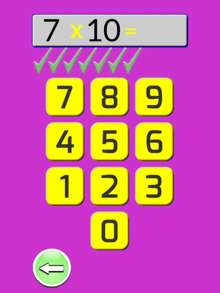 Zrzuty ekranu GigaPony Math: Addition, Multiplication and More iPad 