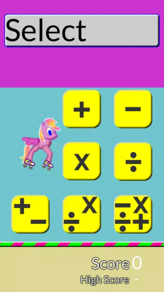 Zrzuty ekranu GigaPony Math: Addition, Multiplication and More
