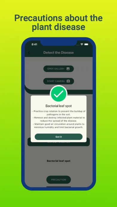 Capturas de pantalla de Plant Leaf Disease Detect