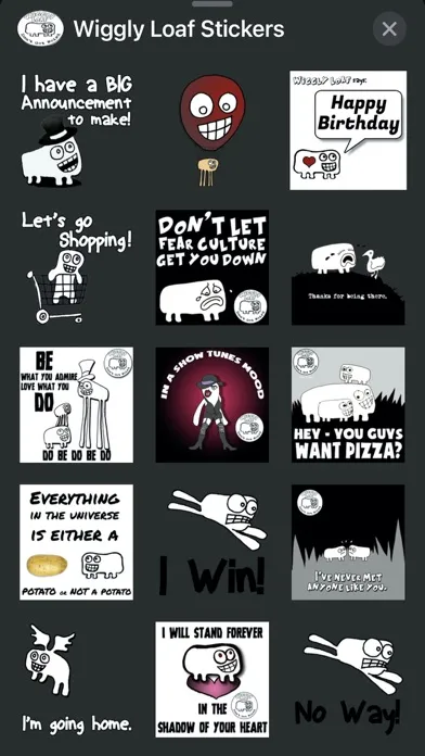 Wiggly Loaf Stickers 스크린샷