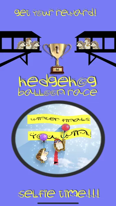 Hedgehog Balloon Race Screenshots