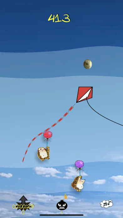 Hedgehog Balloon Race Screenshots
