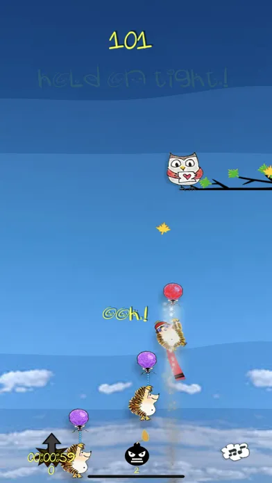 Hedgehog Balloon Race Screenshots