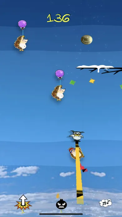 Hedgehog Balloon Race Screenshots