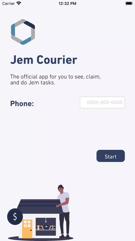 Capturas de tela do Jem Courier