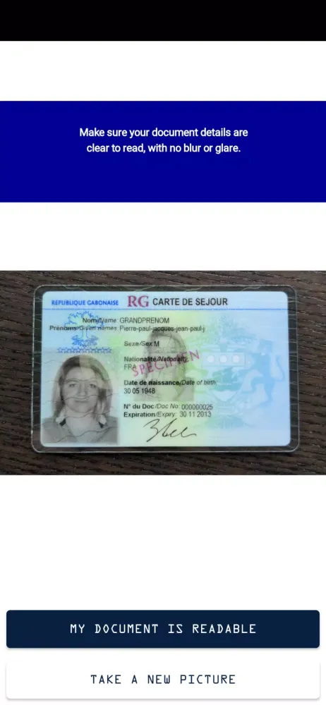 Genuine-ID Screenshots