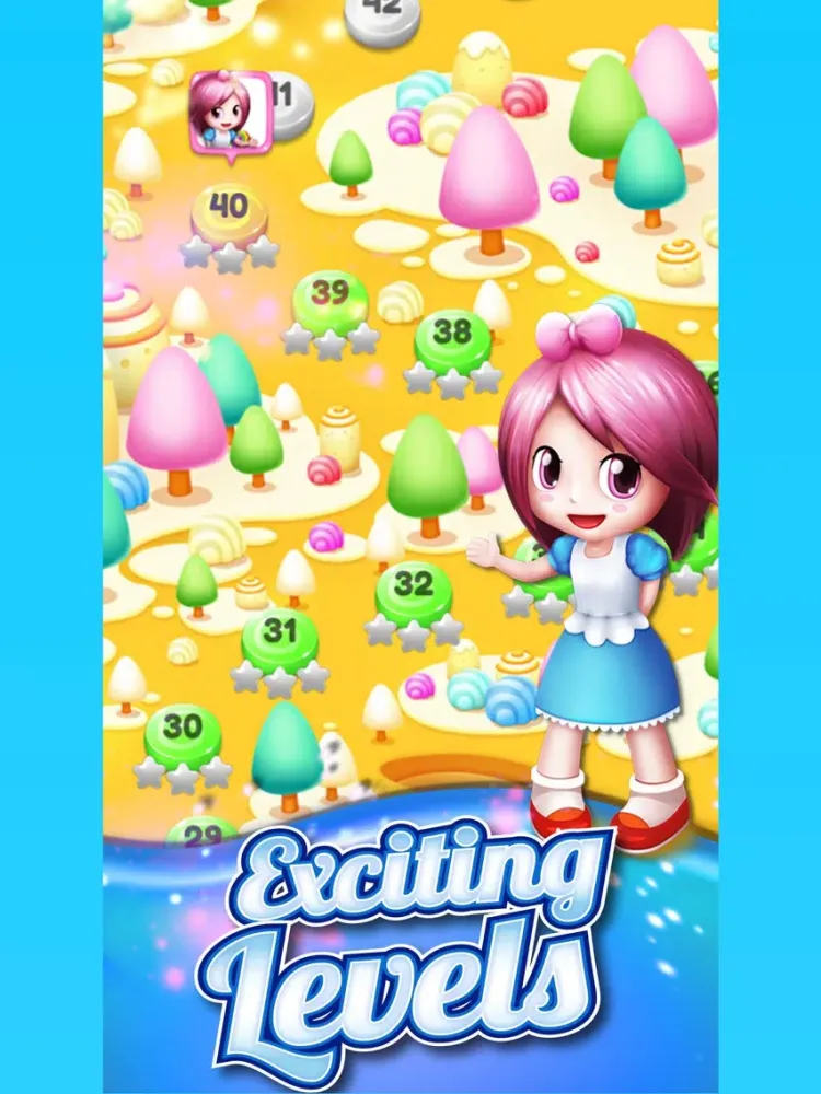 Sweet Candy Land iPad 應用截圖