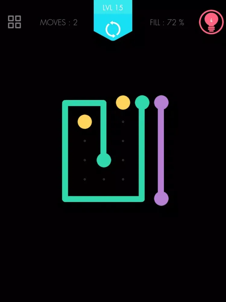 Tangkapan layar Logical Dots iPad 
