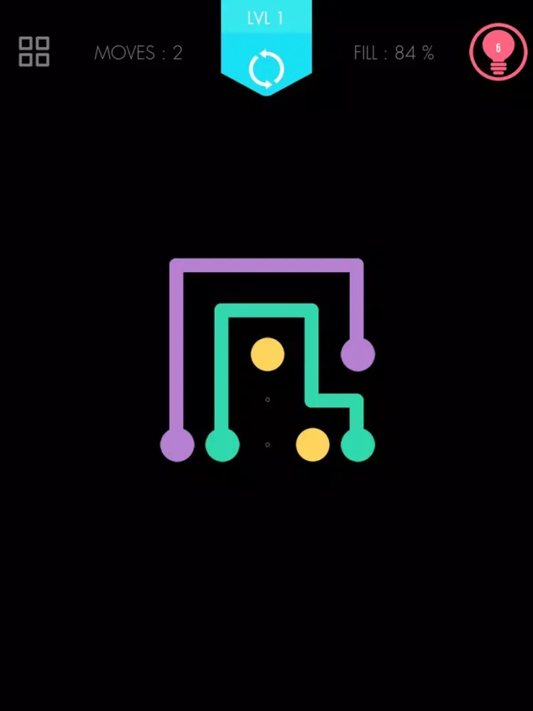 Tangkapan layar Logical Dots iPad 