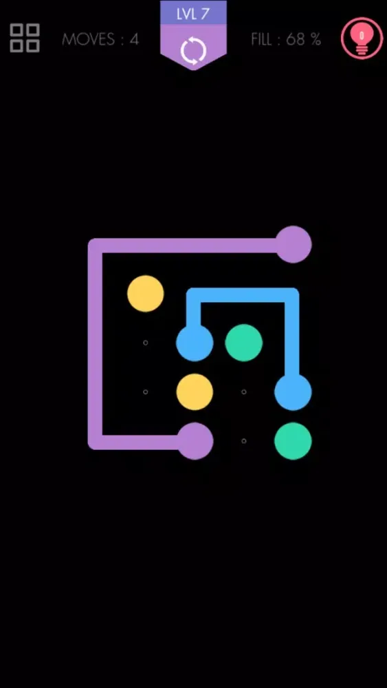 Tangkapan layar Logical Dots