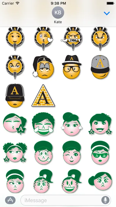 ภาพหน้าจอของ MyGreekEmoji