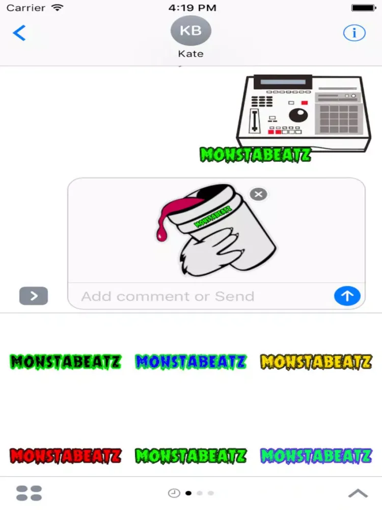 Sticky Monstaz iPad 应用截图