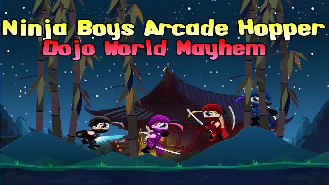 تصاویر Ninja Boys Arcade Hopper: Dojo World Mayhem