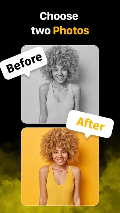 Captures d'écran de Before and After Photo Comparе