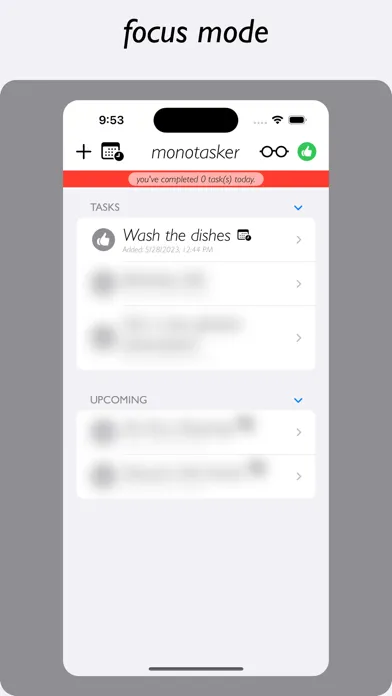 monotasker: tasks & to do list Screenshots