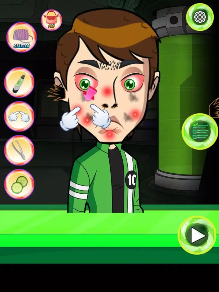 Screenshot di The Ultimate Aliens Facial Salon: Hair Spa & Face Wash Game for Kids iPad 