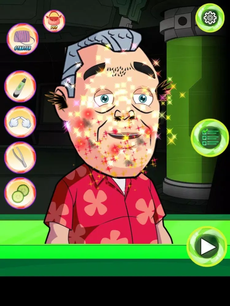 Screenshot di The Ultimate Aliens Facial Salon: Hair Spa & Face Wash Game for Kids iPad 