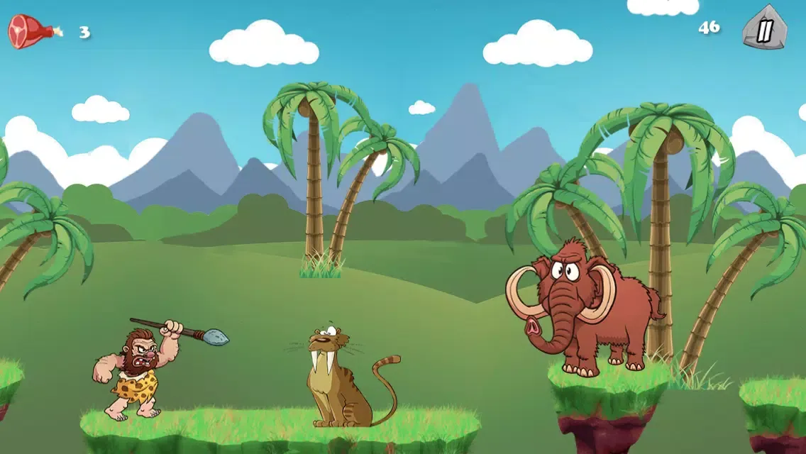 Caveman Feast Run Screenshots