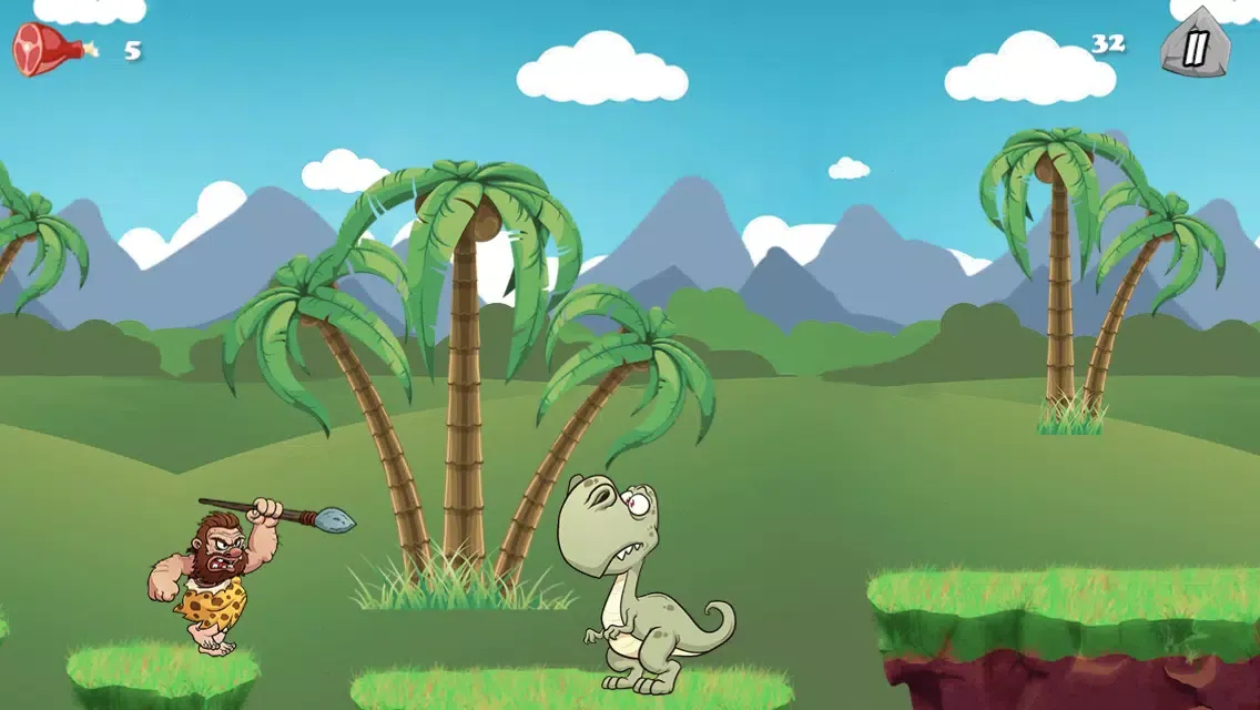 Caveman Feast Run Screenshots