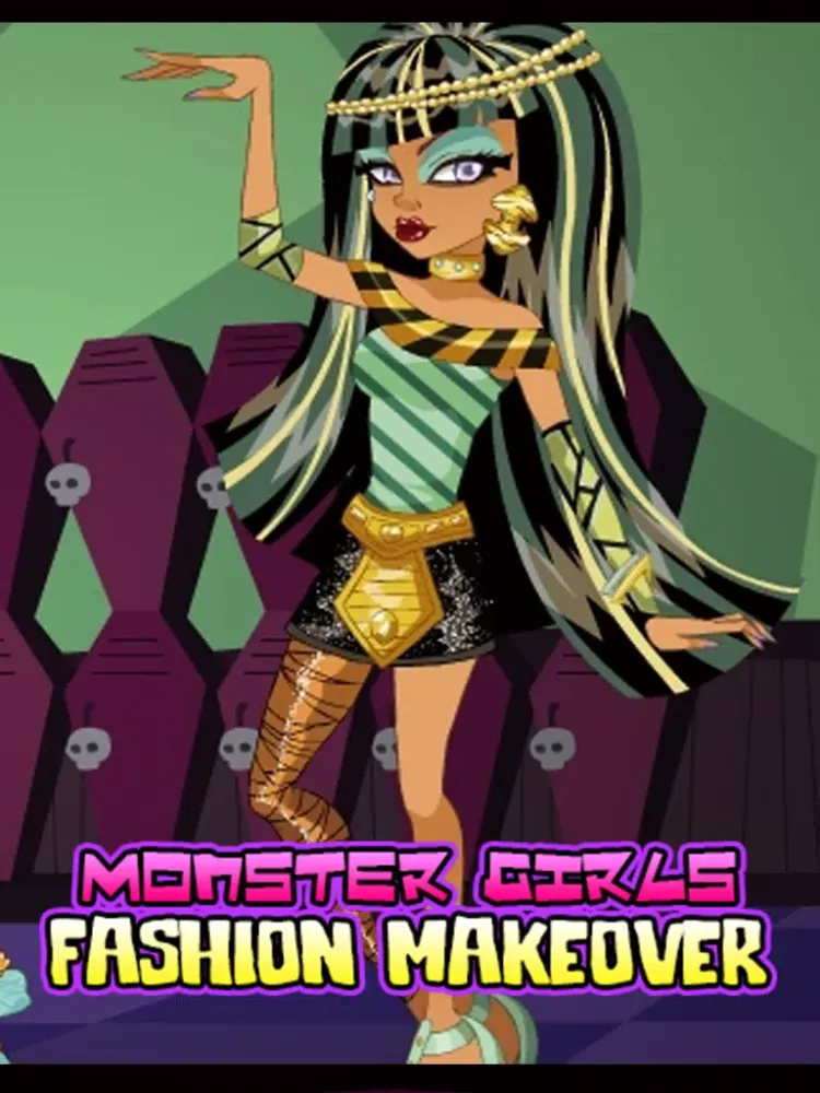 Monster Girls Fashion Beauty Makeover & Dress Up: Style the Fashionistas iPad  Screenshots
