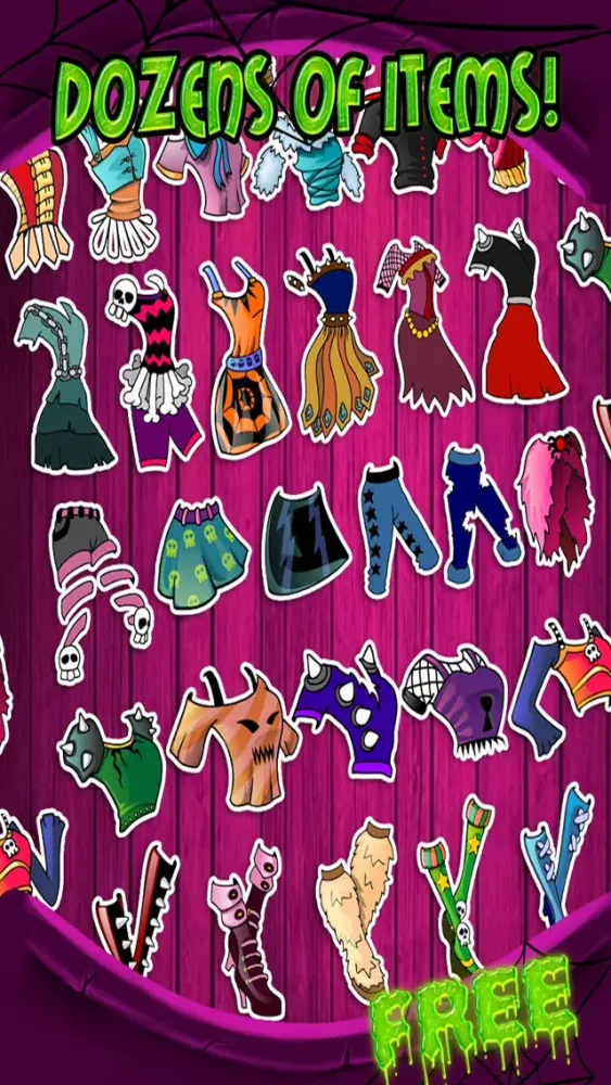 Monster Girls Fashion Beauty Makeover & Dress Up: Style the Fashionistas Screenshots