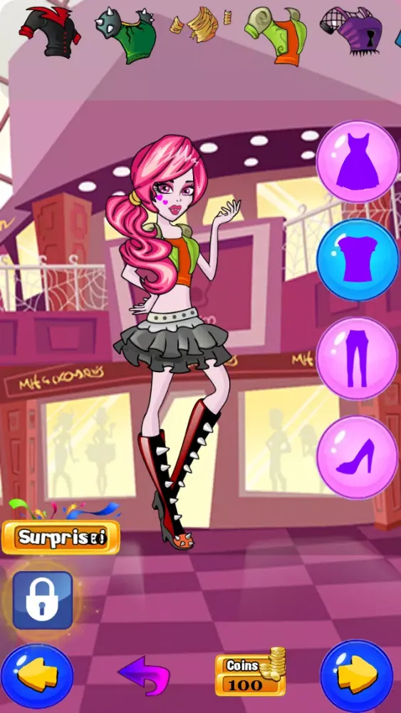 Monster Girls Fashion Beauty Makeover & Dress Up: Style the Fashionistas Screenshots