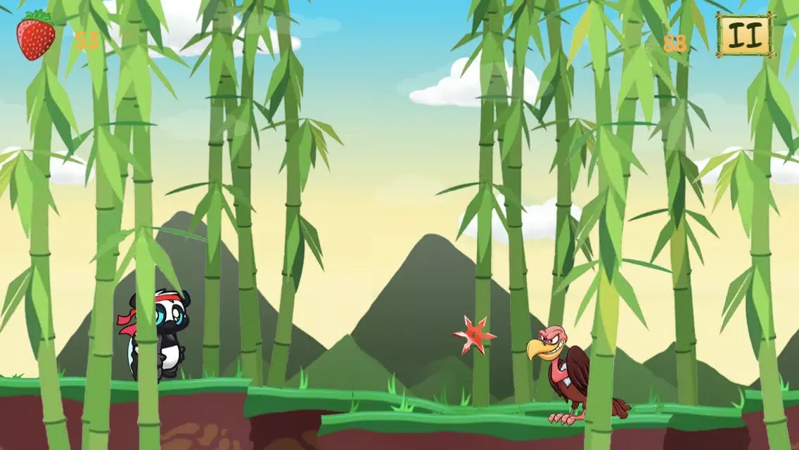 Ảnh chụp màn hình của Cute Baby Panda Run: Secret Kung Fu Passages