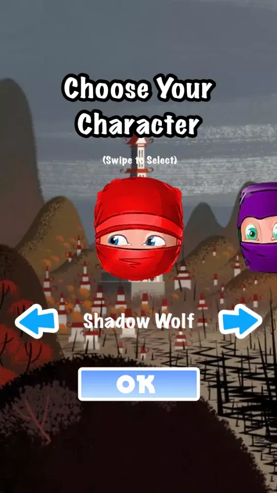 Captures d'écran de Tiny Ninja War Fighter Match