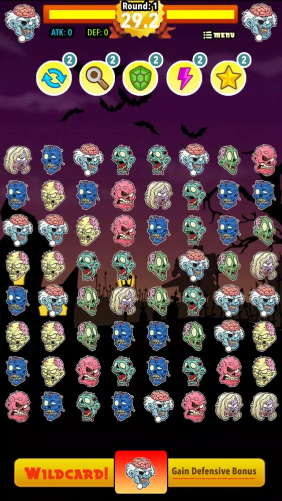 Capturas de pantalla de Clash of Zombies- Match 3 Adventure