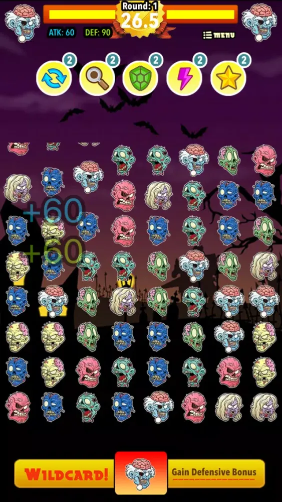 Capturas de pantalla de Clash of Zombies- Match 3 Adventure