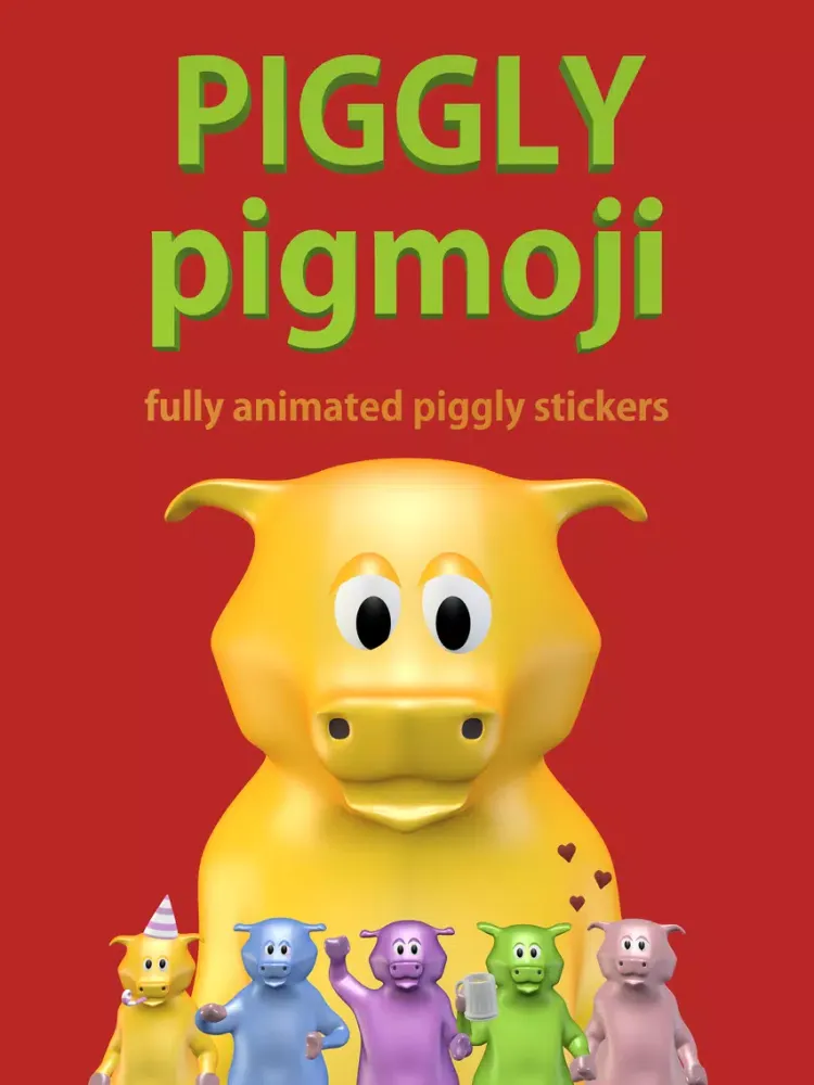 Piggly Stickers iPad 应用截图