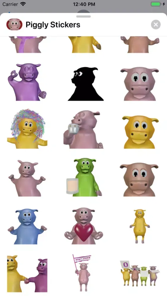 Piggly Stickers应用截图