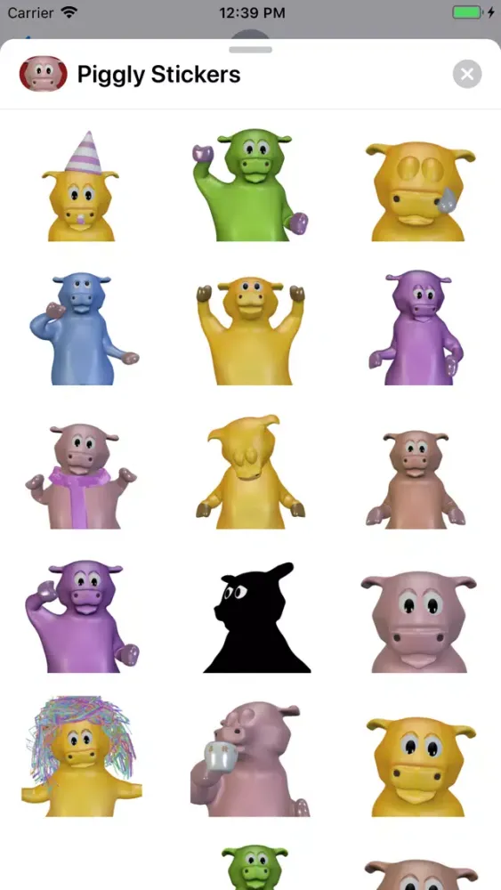 Piggly Stickers应用截图