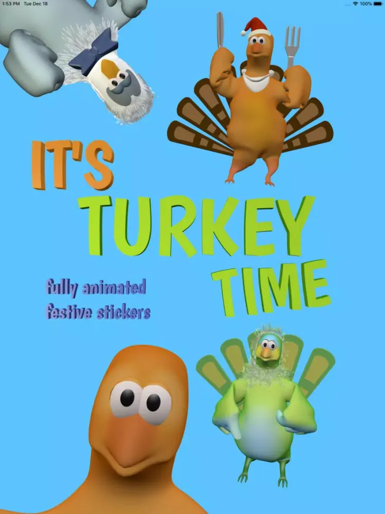 Turkey Time iPad  سکرین شاٹس