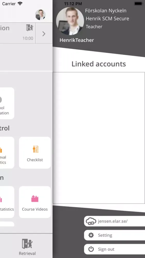 Ảnh chụp màn hình của JENSEN SCM Secure