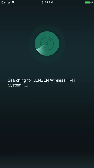 Tangkapan layar JENSEN WI-FI AUDIO