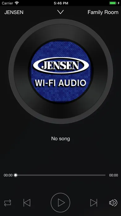 Tangkapan layar JENSEN WI-FI AUDIO